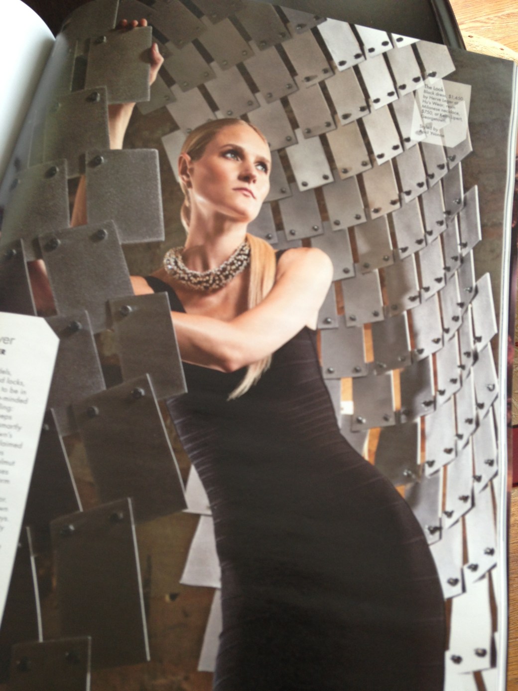 Herve Leger gown from Hu's Wear Georgetown and Keith Lipert necklace. 